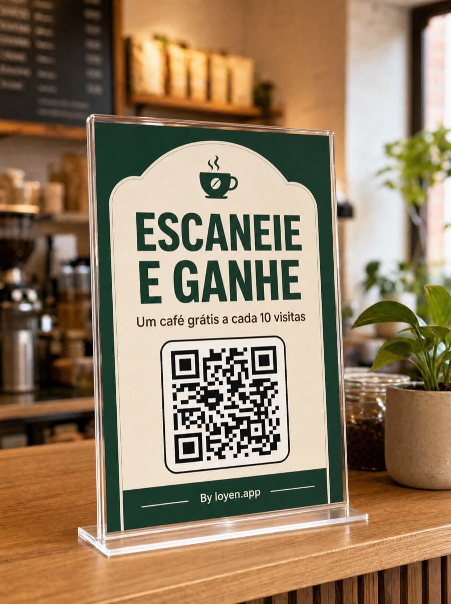 Compartilhe um QR code